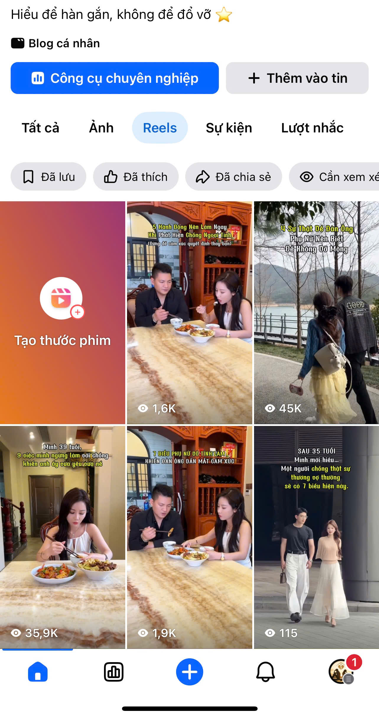 Dũng Cuti - fanpage 45K views